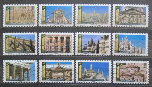 Poštové známky Francúzsko 2019 História architektury Mi# 7247-58 Kat 28€