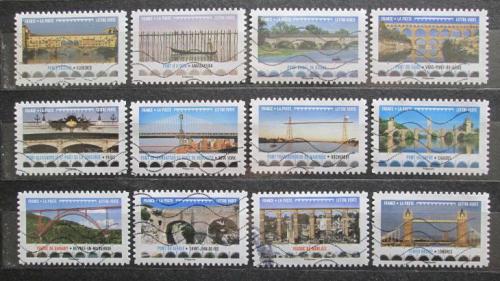 Poštové známky Francúzsko 2017 Mosty Mi# 6805-16 Kat 20€