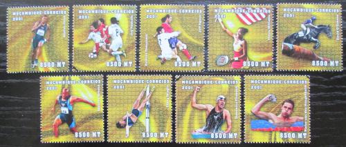 Poštové známky Mozambik 2001 LOH Sydney Mi# 1888-96