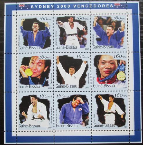 Poštové známky Guinea-Bissau 2001 LOH Sydney, judo Mi# 1288-96