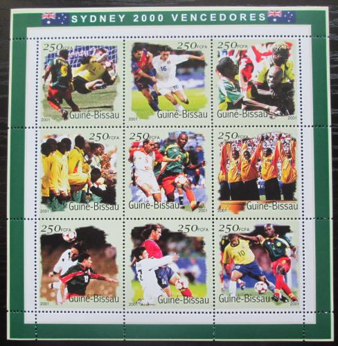 Poštové známky Guinea-Bissau 2001 LOH Sydney, futbal Mi# 1306-14 