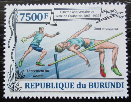 Potov znmka Burundi 2013 Atletika, Olympijsk hry Mi# 3192