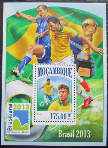 Poštová známka Mozambik 2013 Konfederaèní pohár, futbal Mi# Block 826 Kat 10€