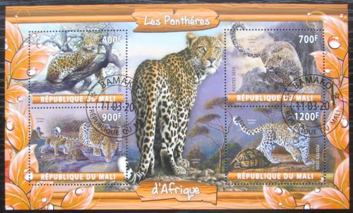 Poštové známky Mali 2020 Jaguáøi Mi# N/N