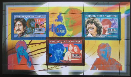Poštové známky Guinea 2006 The Beatles Mi# 4299-4301 Bogen