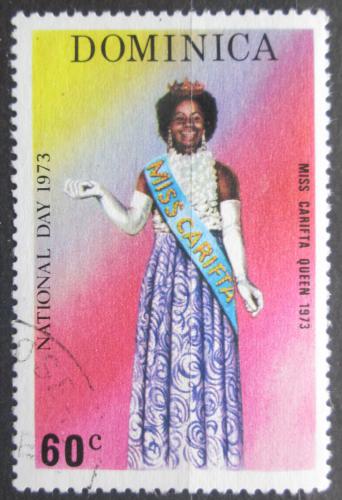 Poštová známka Dominika 1973 Miss Carifta Mi# 386