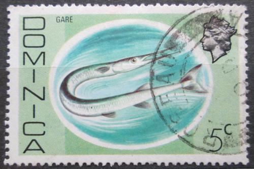 Poštová známka Dominika 1975 Jehlice rohozobá Mi# 462