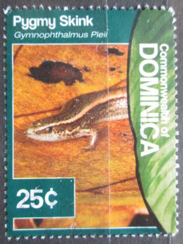 Poštová známka Dominika 2012 Jašterica èerví Mi# 4133