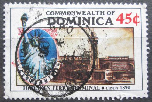 Poštová známka Dominika 1986 Socha slobody Mi# 956
