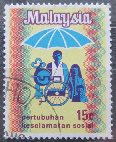 Poštová známka Malajsie 1973 Sociální zabepeèení Mi# 100