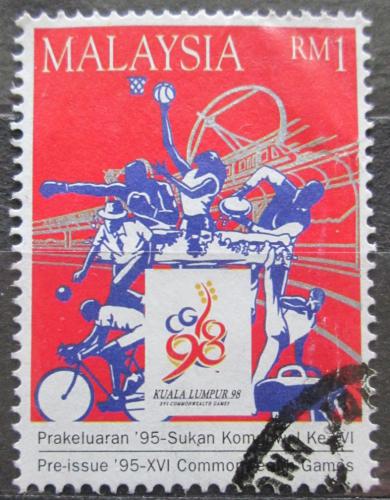 Poštová známka Malajsie 1995 Športovní hry Mi# 570 Kat 4.50€