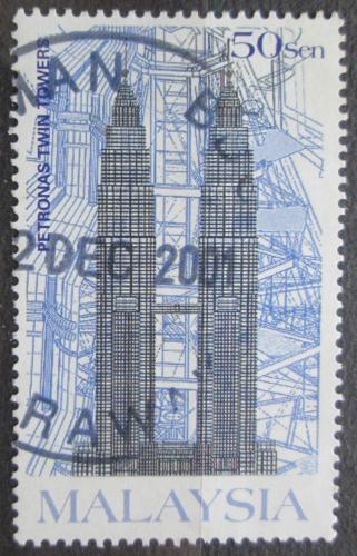Poštová známka Malajsie 1999 Twin Towers, Kuala Lumpur Mi# 782