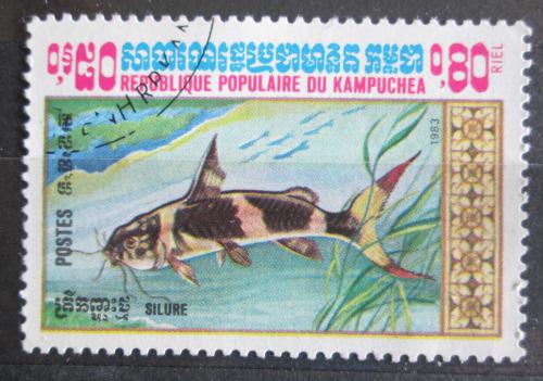 Poštová známka Kambodža 1983 Sumec Mi# 525