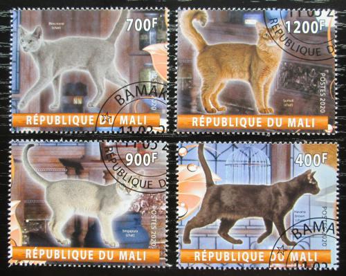 Poštové známky Mali 2020 Maèky Mi# N/N