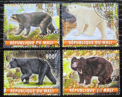 Poštové známky Mali 2020 Medvede Mi# N/N