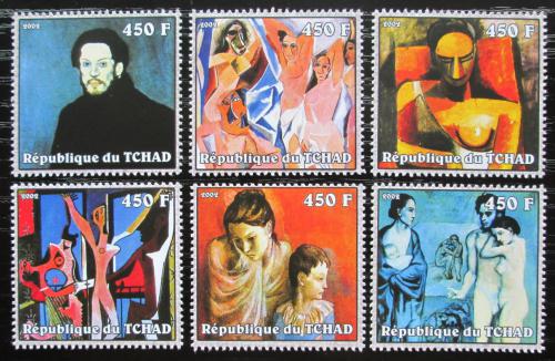 Poštové známky Èad 2002 Umenie, Pablo Picasso Mi# 2358-63 Kat 13€