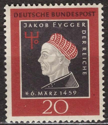 Poštová známka Nemecko 1959 Jakob Fugger Mi# 307