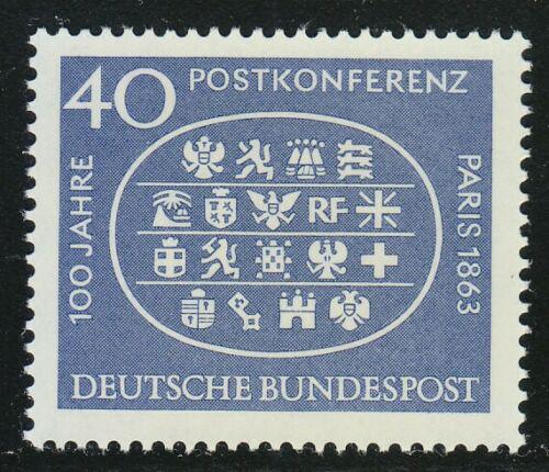 Poštová známka Nemecko 1963 Poštovní konference Mi# 398