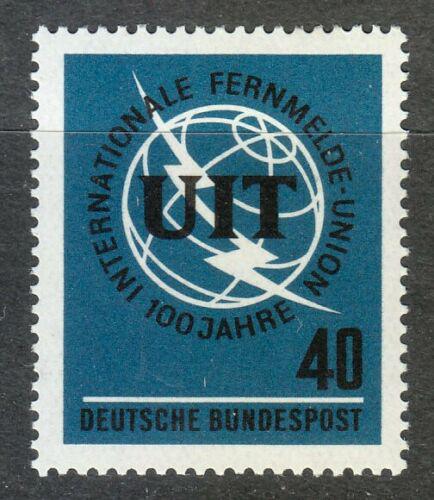 Poštová známka Nemecko 1965 ITU, 100. výroèie Mi# 476