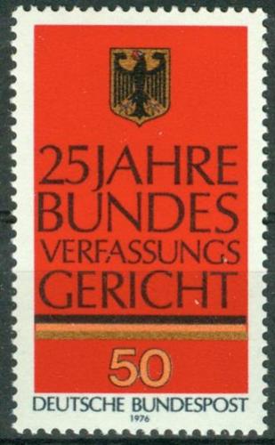 Poštová známka Nemecko 1976 Spolková ústava, 25. výroèie Mi# 879