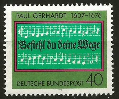 Poštová známka Nemecko 1976 Paul Gerhardt Mi# 893