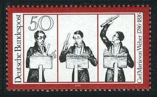 Poštová známka Nemecko 1976 Carl Maria von Weber Mi# 894