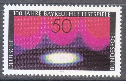 Poštová známka Nemecko 1976 Hudební slávnosti v Bayreuthu Mi# 896