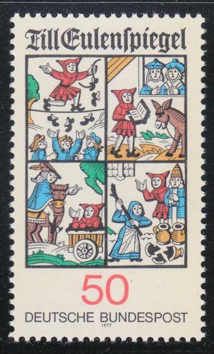 Poštová známka Nemecko 1977 Till Eulenspiegel Mi# 912