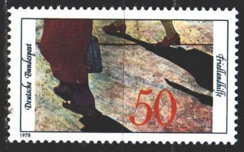 Poštová známka Nemecko 1978 Friedlandhilfe, 20. výroèie Mi# 957