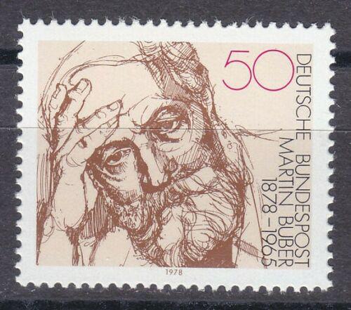 Poštová známka Nemecko 1978 Martin Buber Mi# 962