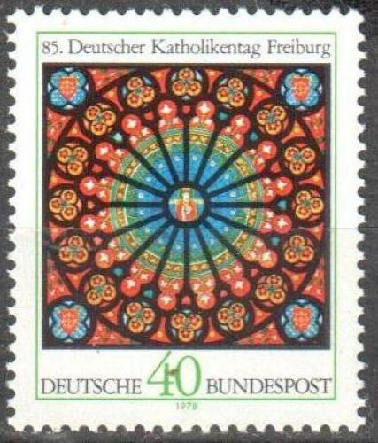 Poštová známka Nemecko 1978 Den nìmeckých katolíkù Mi# 977