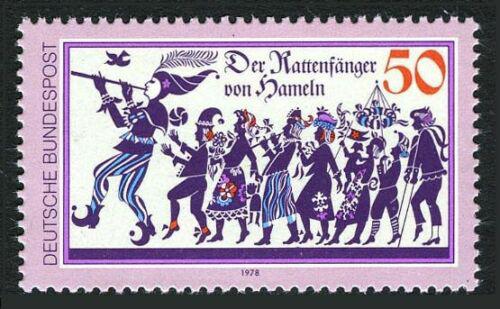 Poštová známka Nemecko 1978 Krysaø Mi# 972