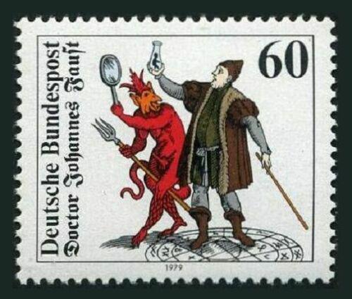 Poštová známka Nemecko 1979 Faust Mi# 1030