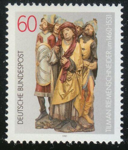 Poštová známka Nemecko 1981 Socha, Tilman Riemenschneider Mi# 1099