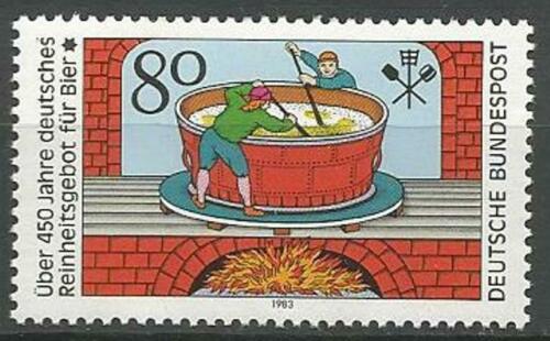 Poštová známka Nemecko 1983 Pivovarnictví Mi# 1179