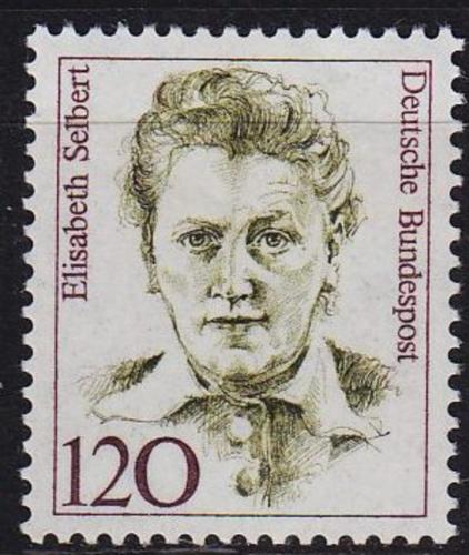 Poštová známka Nemecko 1987 Elisabeth Selbert Mi# 1338