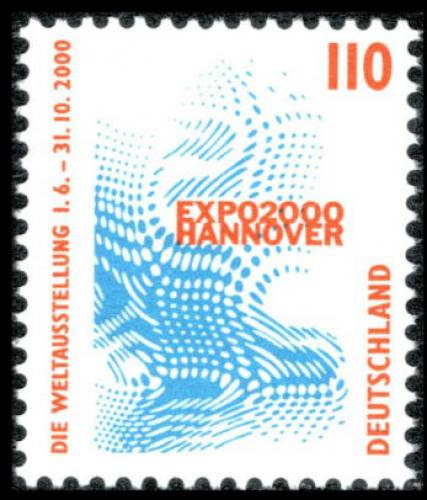 Poštová známka Nemecko 1998 Výstava EXPO Hannover Mi# 2009 A