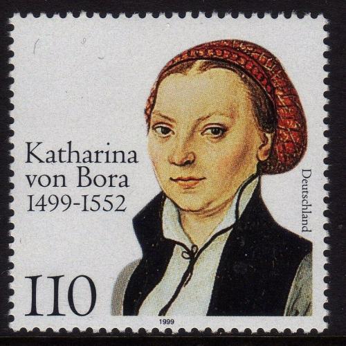 Poštová známka Nemecko 1999 Katharina von Bora Mi# 2029