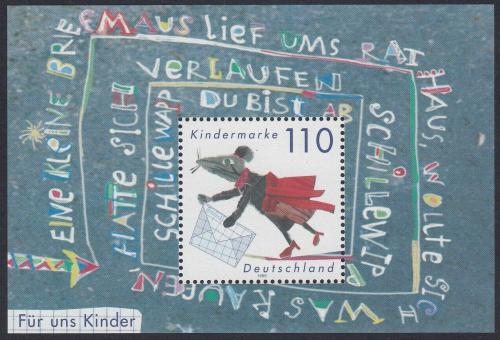 Poštová známka Nemecko 1999 Pro naše dìti Mi# Block 51