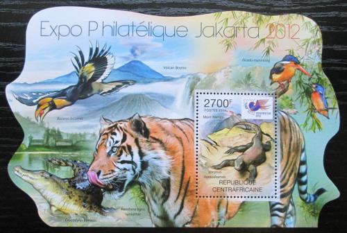 Poštová známka SAR 2012 Výstava JAKARTA, fauna Mi# Block 752 Kat 11€