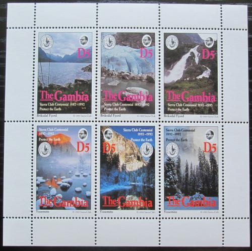 Poštové známky Gambia 1994 Sierra Club, ochrana pøírody Mi# 1844-49 Kat 15€