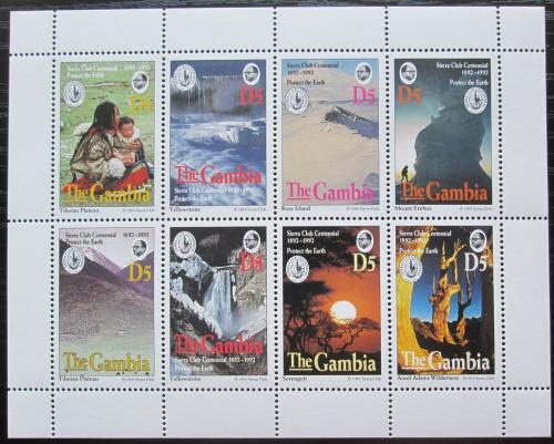 Poštové známky Gambia 1994 Sierra Club, ochrana pøírody Mi# 1850-57 Kat 20€ 