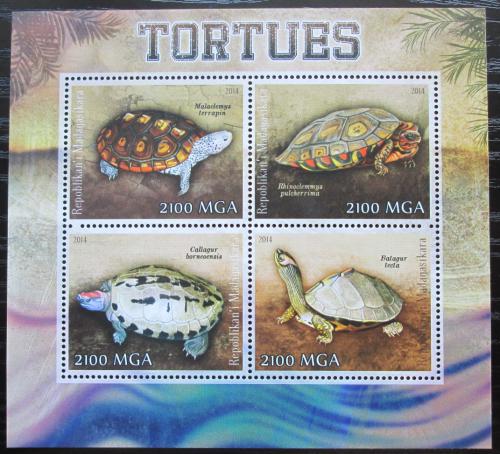 Poštové známky Madagaskar 2014 Korytnaèky Mi# N/N