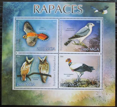 Poštové známky Madagaskar 2014 Sovy Mi# N/N