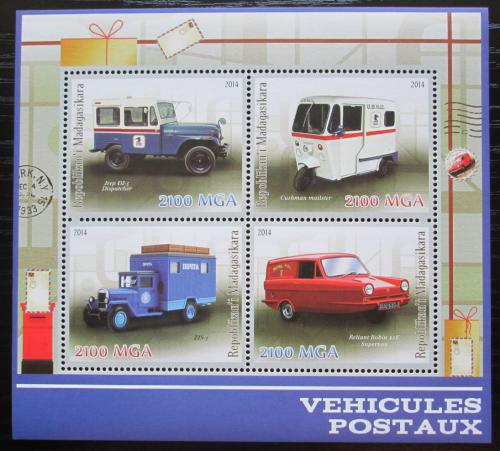 Poštové známky Madagaskar 2014 Poštovní autá Mi# Mi# N/N 