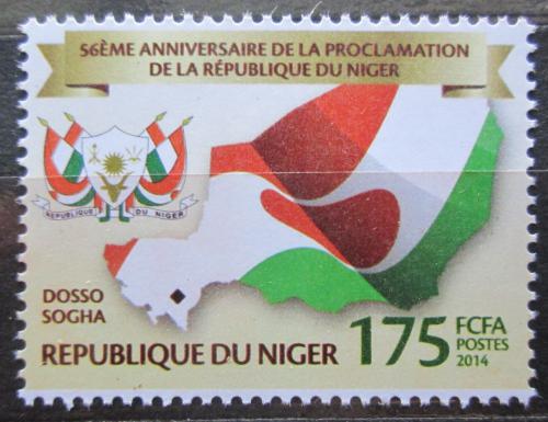 Poštová známka Niger 2014 Nezávislost, 56. výroèie Mi# Mi# 3269