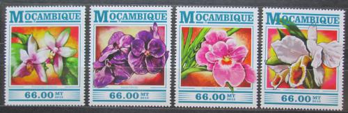 Potov znmky Mozambik 2016 Orchideje Mi# 7994-97 Kat 15 - zvi obrzok