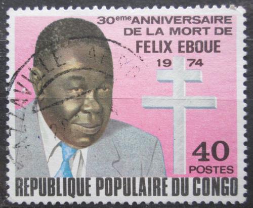 Potov znmka Kongo 1974 Flix Ebou Mi# 421