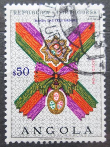 Poštová známka Angola 1967 Vyznamenání Mi# 544