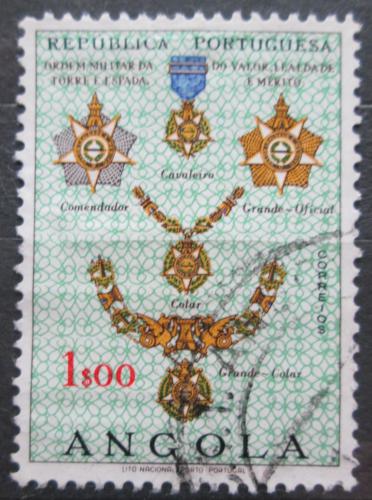 Poštová známka Angola 1967 Vyznamenání Mi# 545